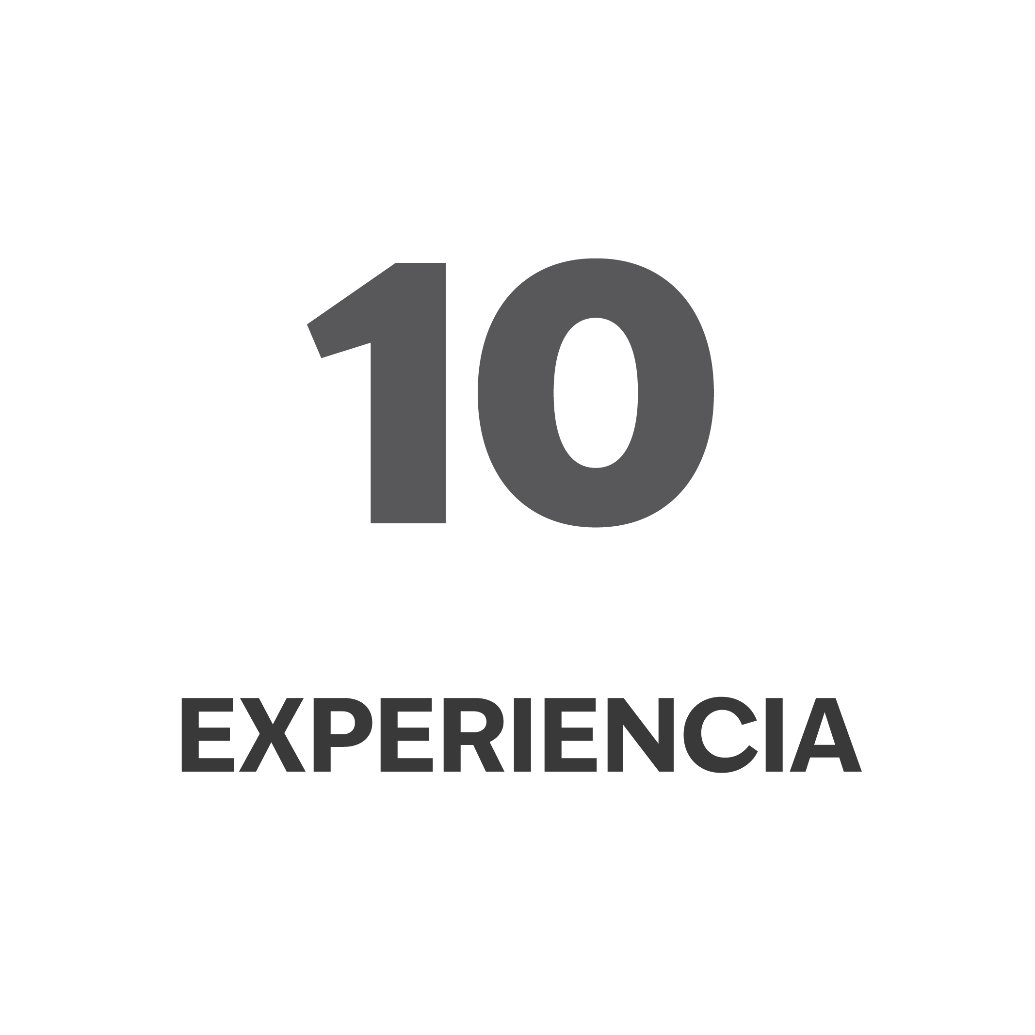 experiencia imagen de años de experiencia